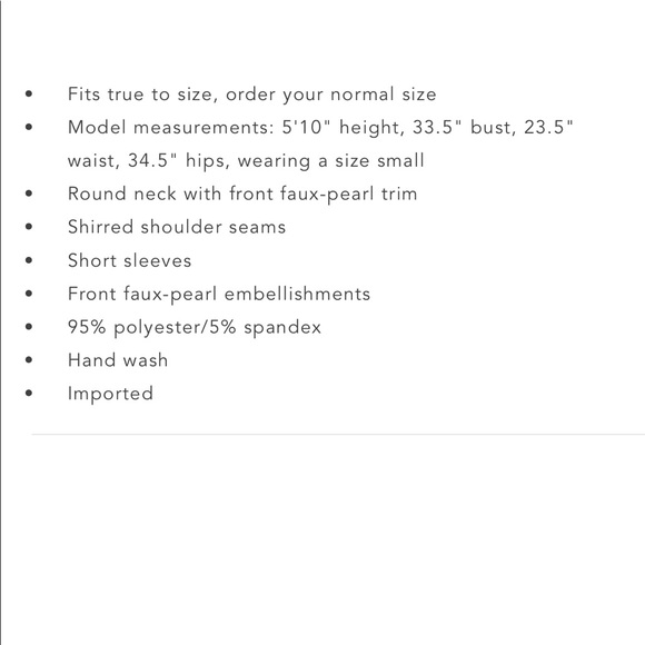 Karl Lagerfeld pearl embellished top - Picture 3 of 3